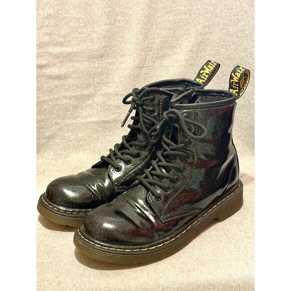 Dr. Martens 1460 Glitter J Youth Size 3 Side Zip or Lace Up - Picture 1 of 10